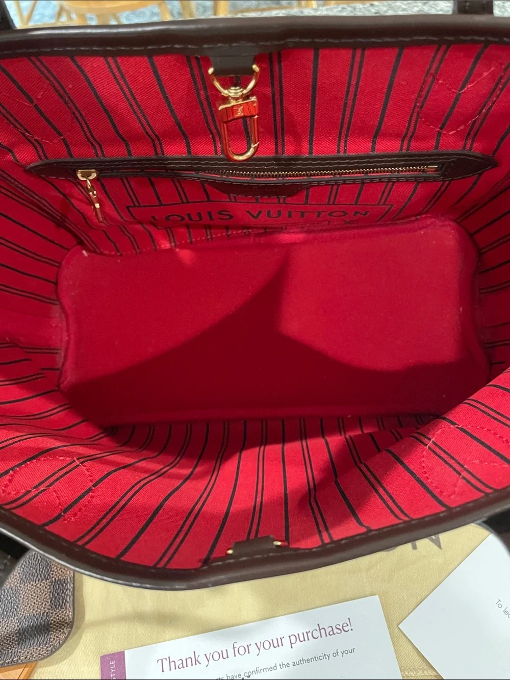 Louis Vuitton Neverfull PM Damier Ebene
